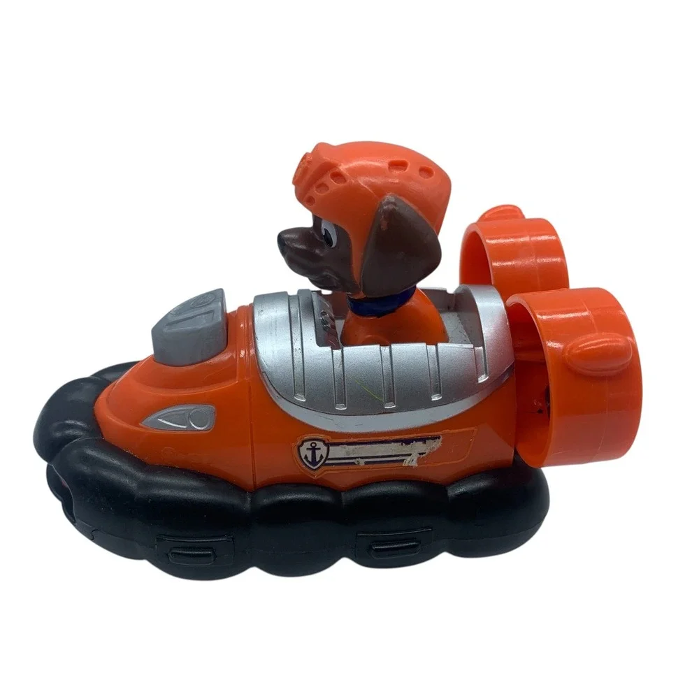 Paw Patrol Zuma Hovercraft Orange Rescue Vehicle Toy with Zuma Figure 3.75